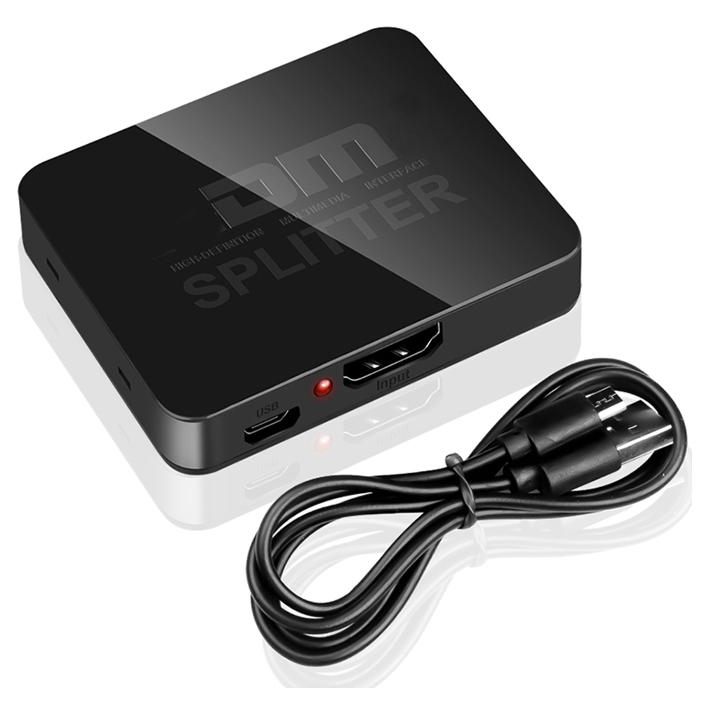 Kvm Switch Dual Monitor - 4K 1 in 2 out HDMI-compatible