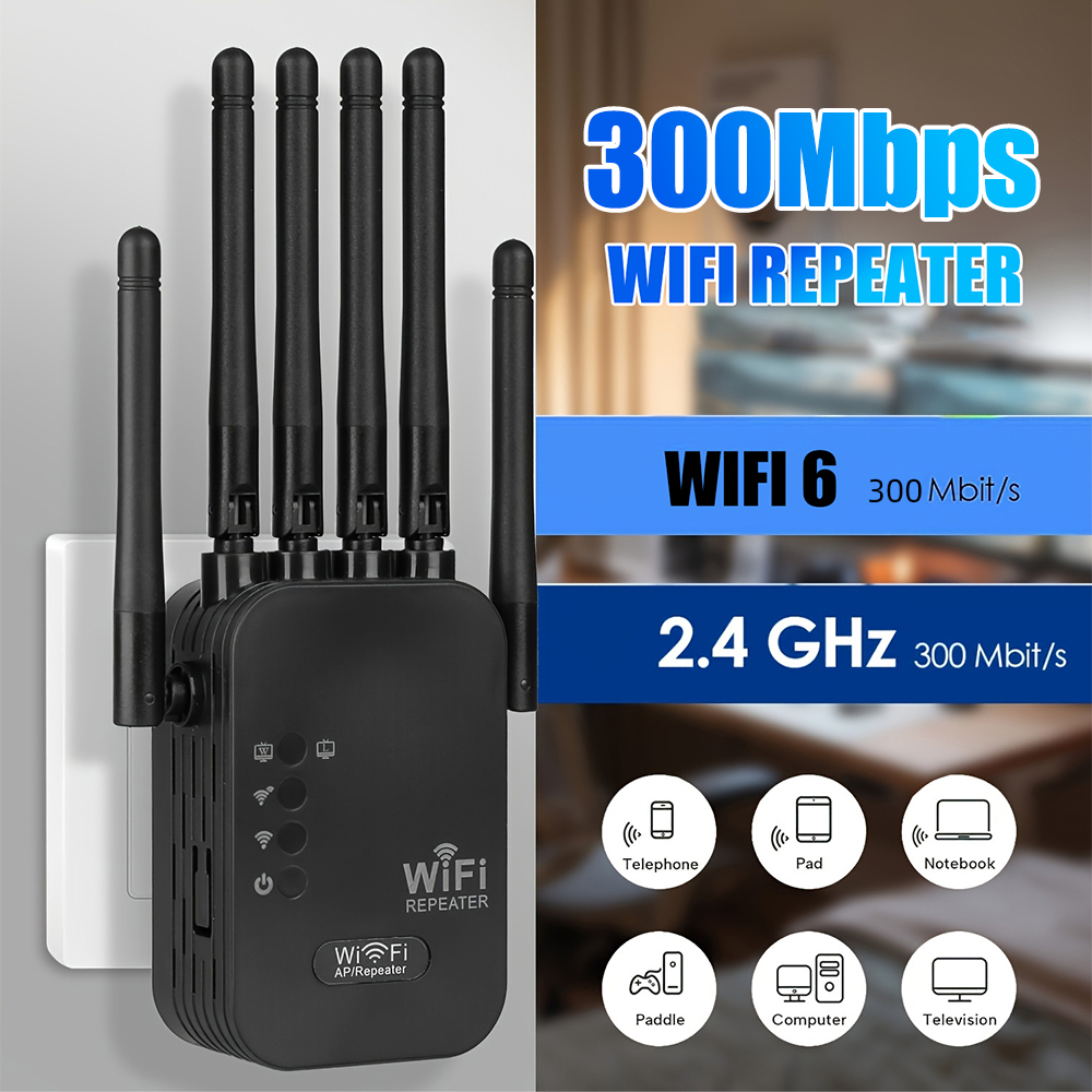 High Gain 300M WiFi Signal Boo - Wifi Range Extender recension och pris