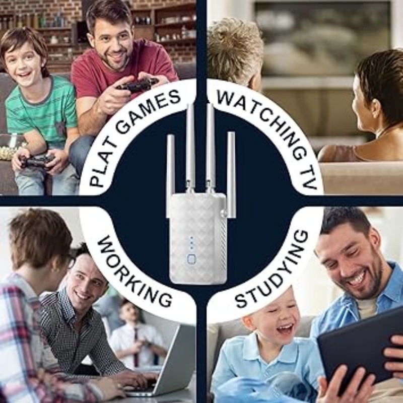 1200Mbps Dual Band WiFi Repeat - Wifi Range Extender recension och pris