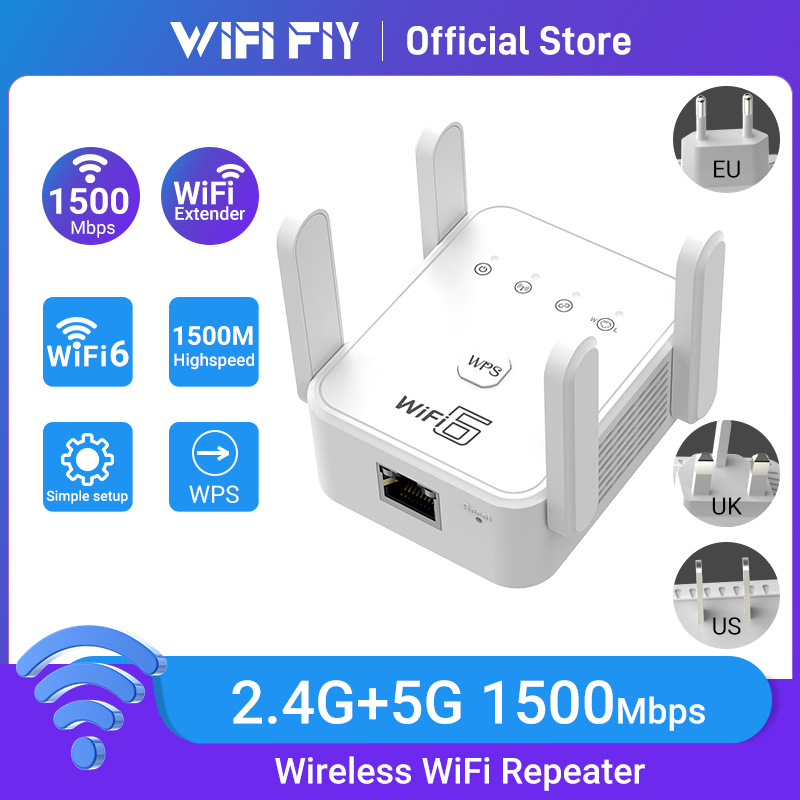 WIFI6 1500Mbps 5Ghz Wireless W - Wifi Range Extender recension och pris