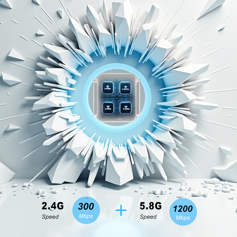 WIFI6 1500Mbps 5Ghz Wireless W - Wifi Range Extender recension och pris