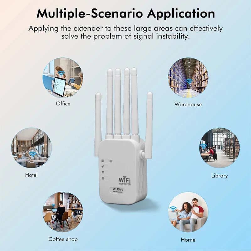 Regaton 1200Mbps 5GHz WiFi Rep - Wifi Range Extender recension och pris