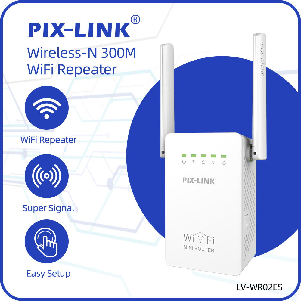 PIX-LINK WR02E Wireless WiFi R - Wifi Range Extender recension och pris