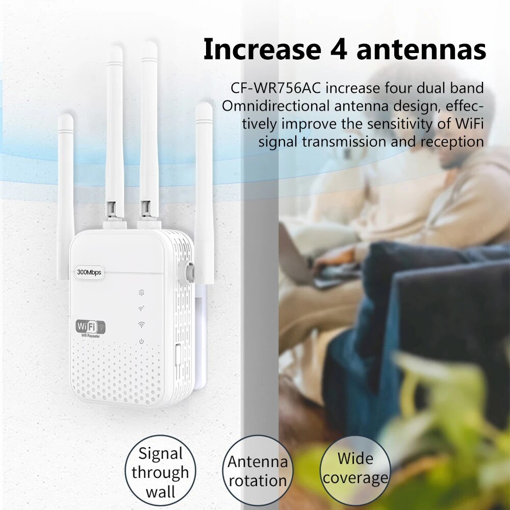 300Mbps Wireless WiFi Repeater - Wifi Range Extender recension och pris