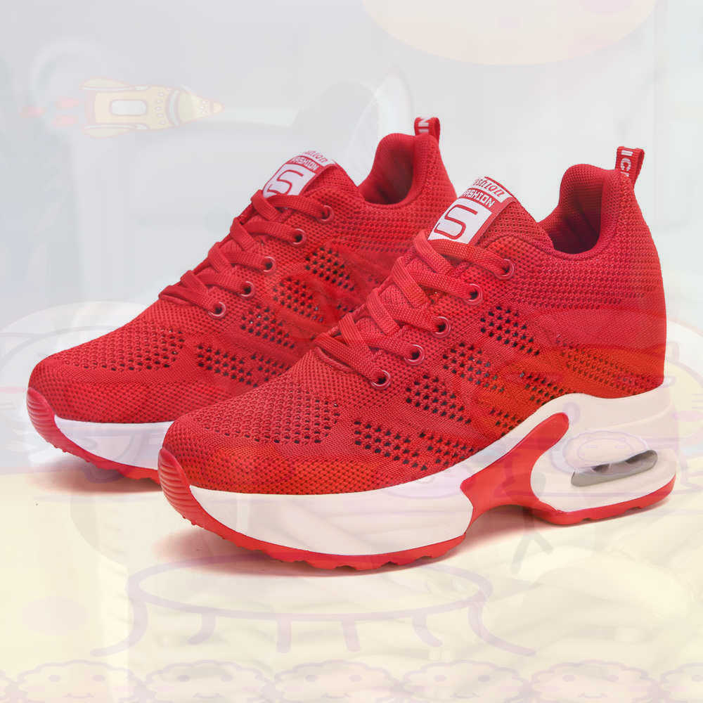 Red Size 36 Shoes Woman Tennis - Office Print Tech recension och pris