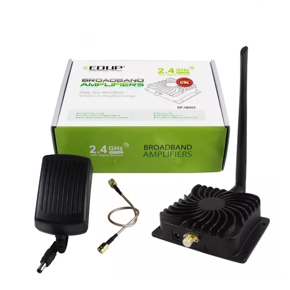 EDUP AB003 8W WiFi Booster 2.4 - Wifi Range Extender recension och pris