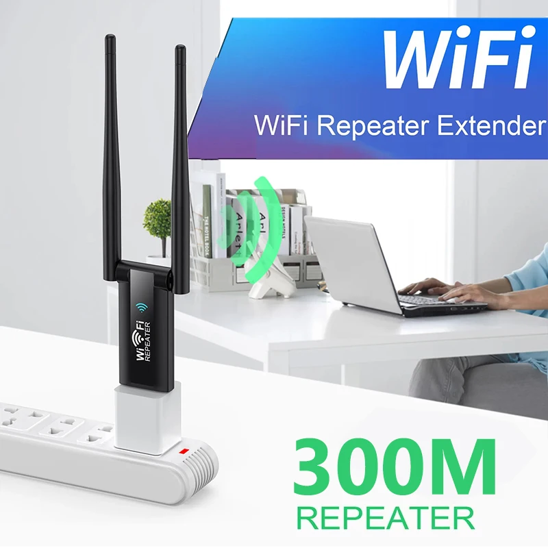 KEBIDUMEI 300Mbps USB Wireless - Wifi Range Extender recension och pris