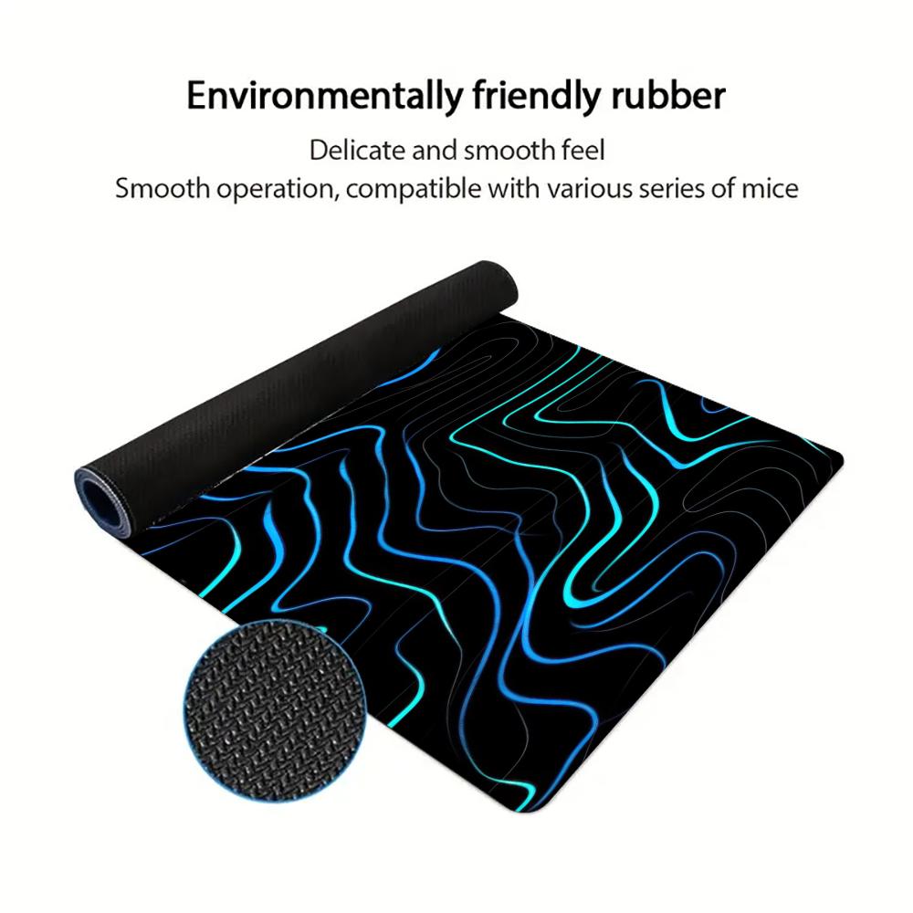 Large XXL Gaming MousePad Desk - Office Print Tech recension och pris