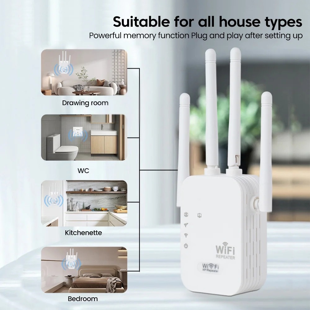 300Mbps Wireless WiFi Repeater - Wifi Range Extender recension och pris