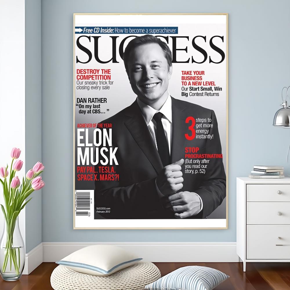 Elon Musk Dogefather Tech Visi - Office Print Tech recension och pris