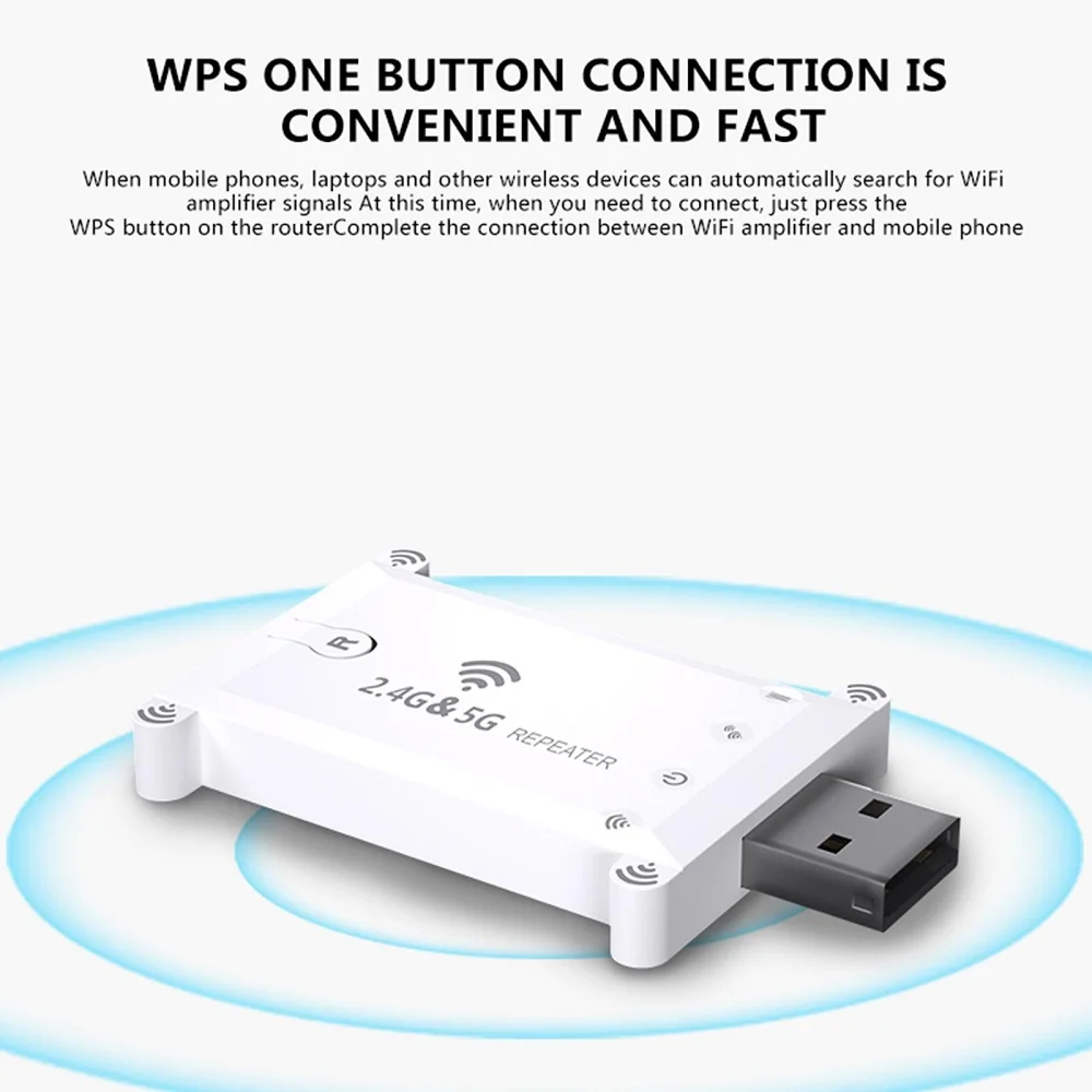 WiFi FIY 2.4g/5g Usb Wifi Repe - Wifi Range Extender recension och pris
